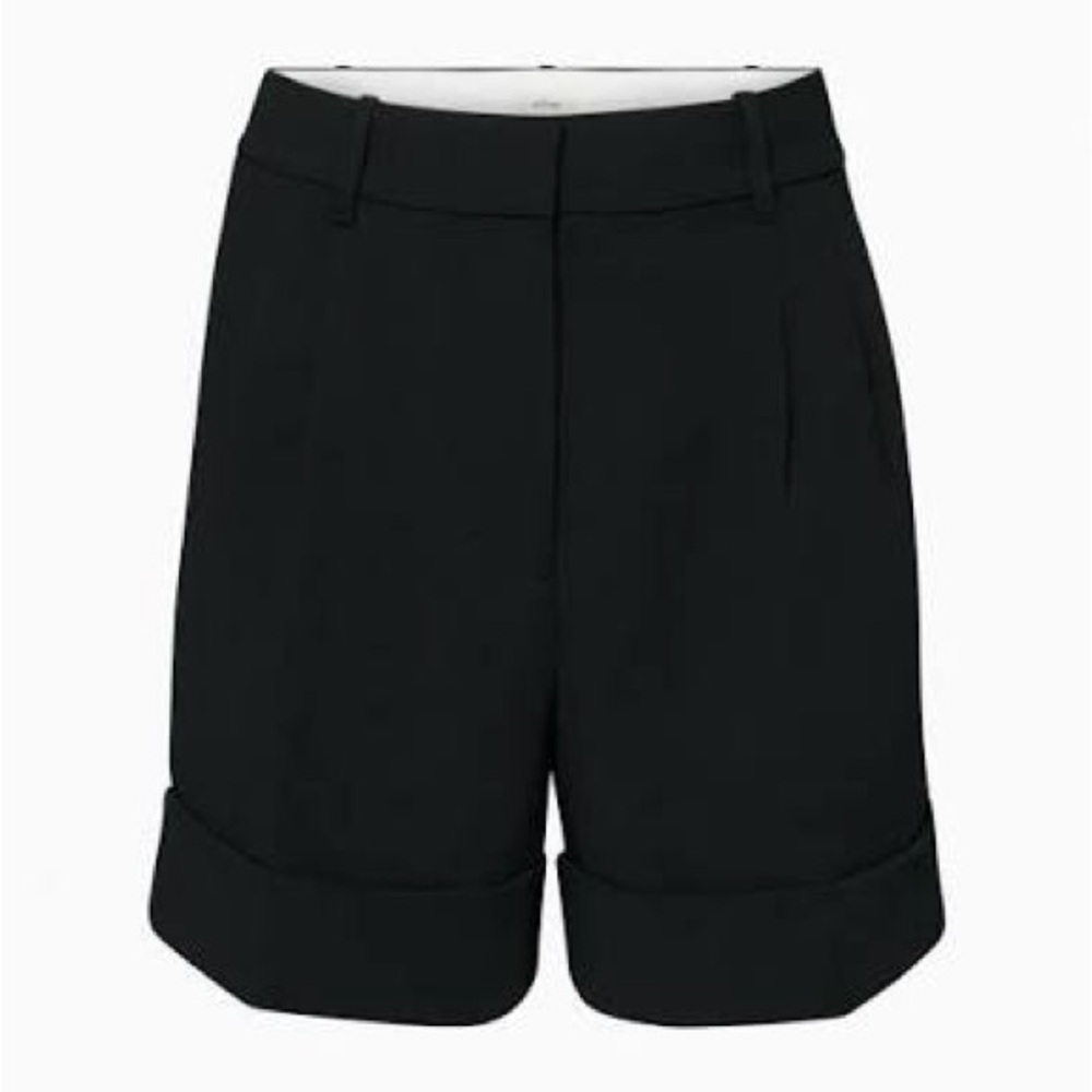 Wilfred High Waist Labyrinth Black Shorts